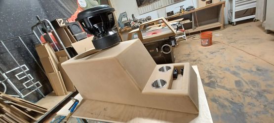 Silverado Custom Subwoofer Center Console 
