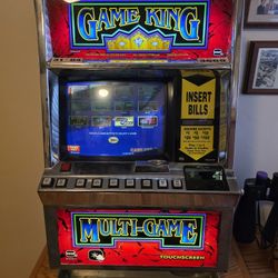 IGT Game King Multi‑Game Touchscreen Slot Machine – Working (No Bill Acceptor)