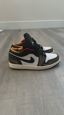 Jordan 1 Low Wear Away Yellow Sz 10