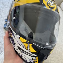 HAX Obsidian Helmet Used.