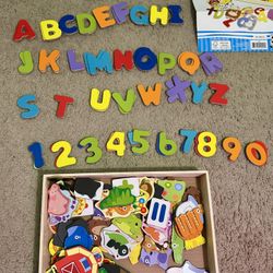 Spark Wooden Magnetic Pieces, 131 count