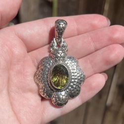Green Quartz Pendant 