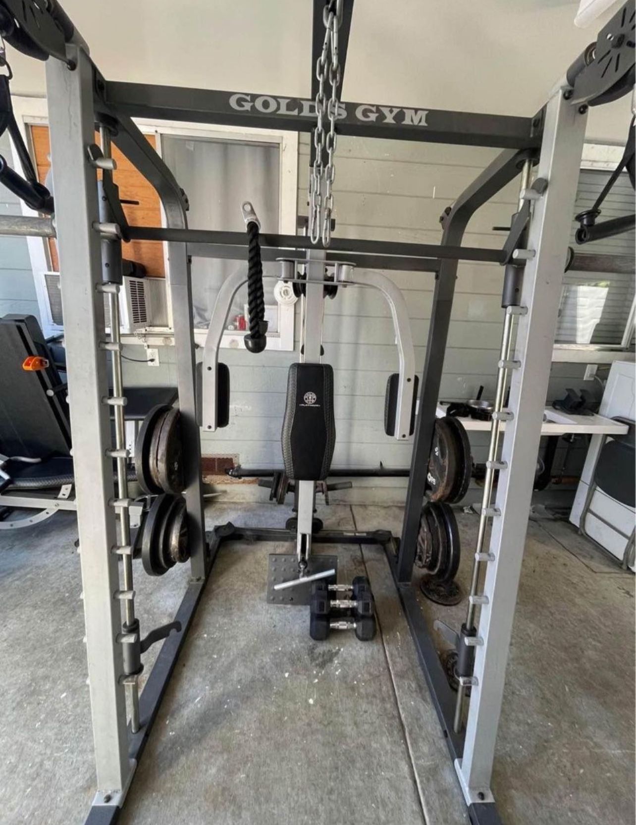 At Home Gym With Weights