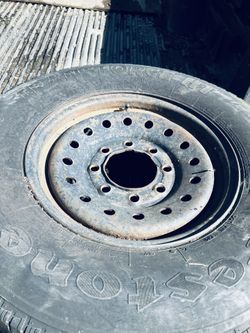 Tire And Rim LT245/75/R16