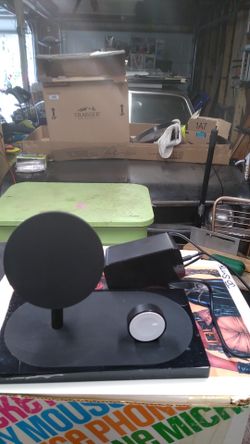 iPhone and Apple watch wireless charging dock