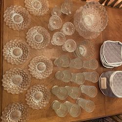 Vintage Crystal 33 Pieces 