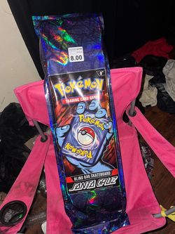Pokemon santa cruz blind bag skate deck