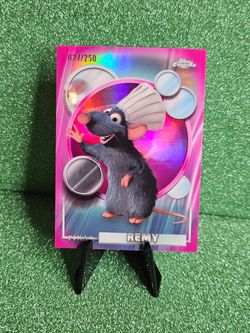 Topps Chrome Pixar Remy Pink Refractor 027/250