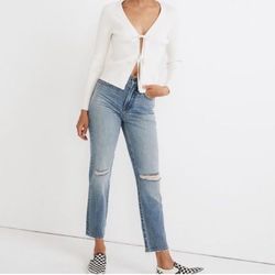 Madewell Perfect Vintage Straight Jeans Sz 27