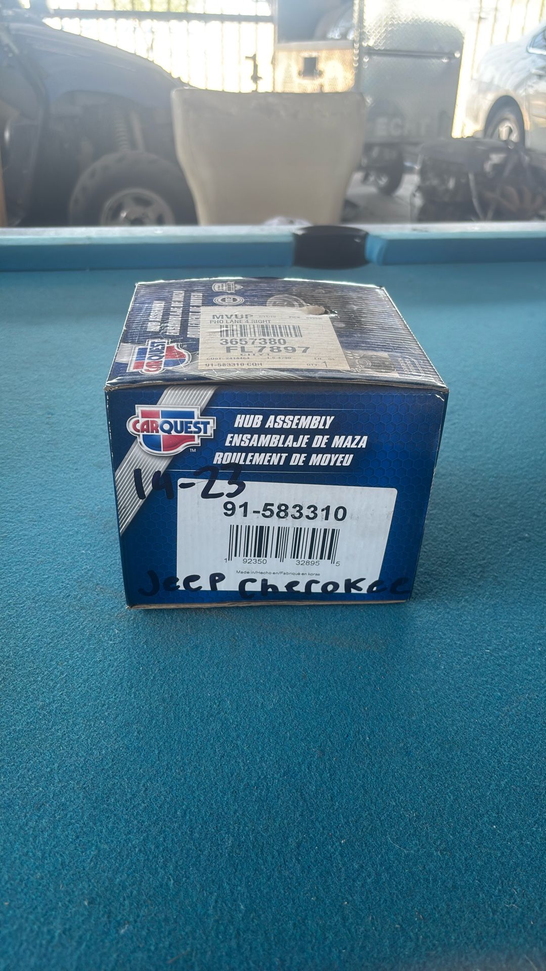 Jeep Cherokee Wheel Hub