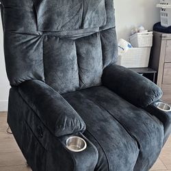 Standing And Reclining Chair With Power