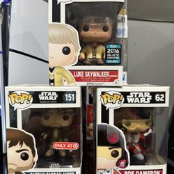 Star Wars Funko Pops Lot 