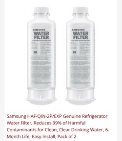 Samsung Refrigerator Water Filter 2 pack