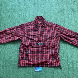 Supreme Nylon Plaid Pullover 