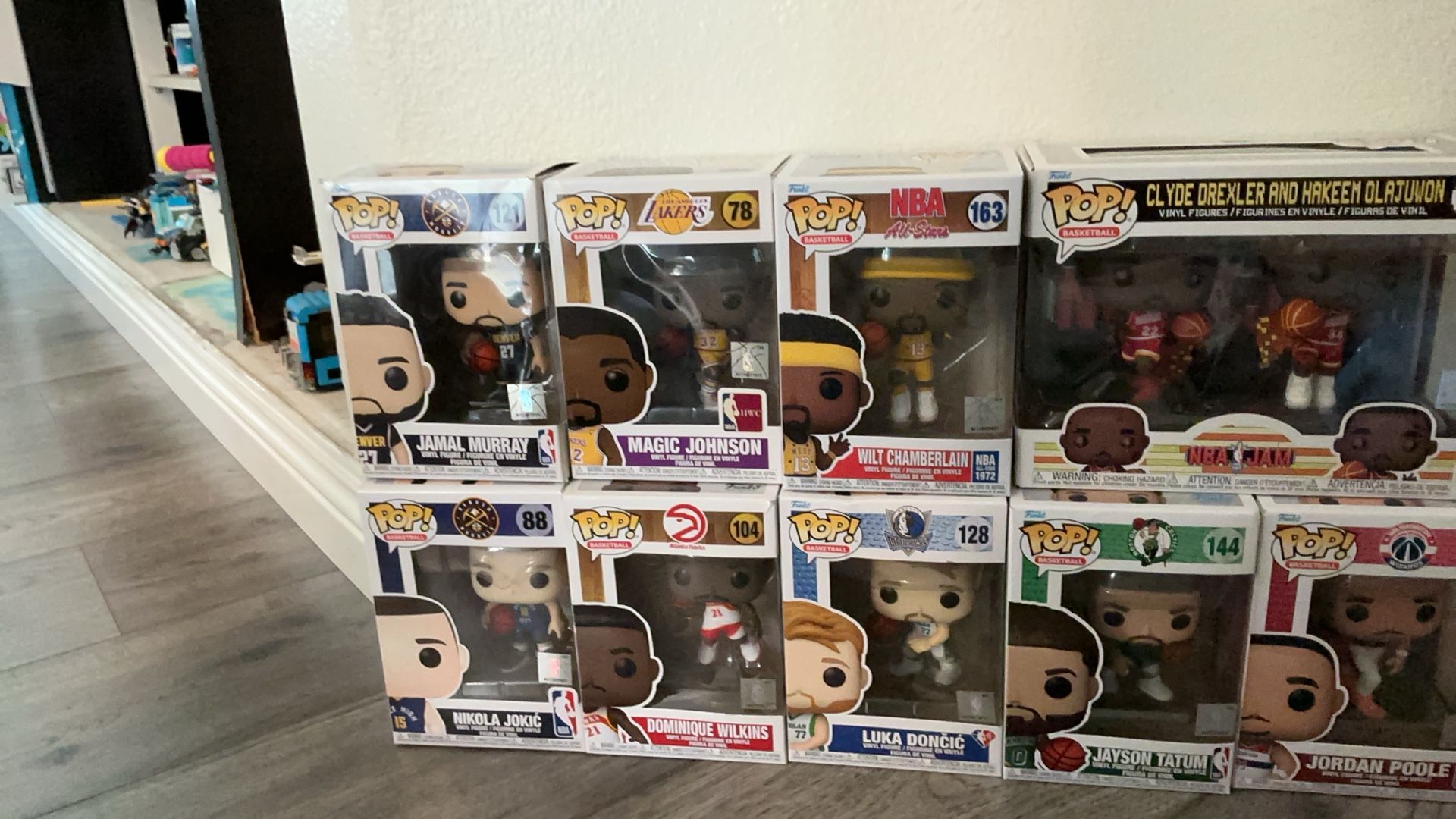 π NBA Funko Pop Collection β 9 Figures (Legends & Rising Stars)