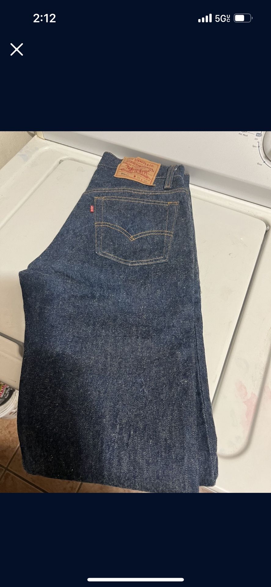 Levi’s 501 Size 30x36