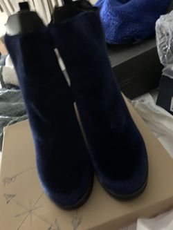 Indigo Booties
