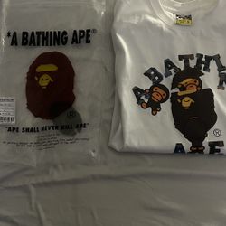 Baby Milo X Bape (white)
