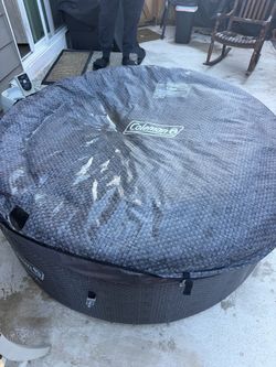 Coleman hot tub