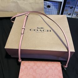 Pink Coach Purse 