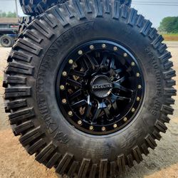 On Sale Raceline 15x7 4x156 Beadlock Wheels & 33x9.5-15 Tires