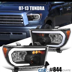 2007 To 2013 Toyota Tundra HEADLIGHTS // 2008 To 2017 Toyota Sequoia Headlights (FOR THE PAIR)