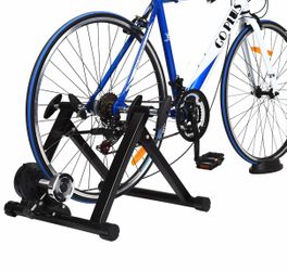 Bike Trainer Bicycle Exercise Stand w/ 8 Levels Resistance