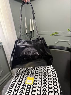 NWOT Marc Jacobs the chain sack bag in black