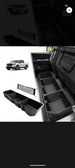 2024 Honda Ridgeline Under Seat Storage