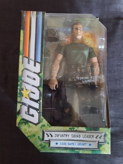 2008 Infantry Squad Leader "Grunt" "12 Action Figure  NIB