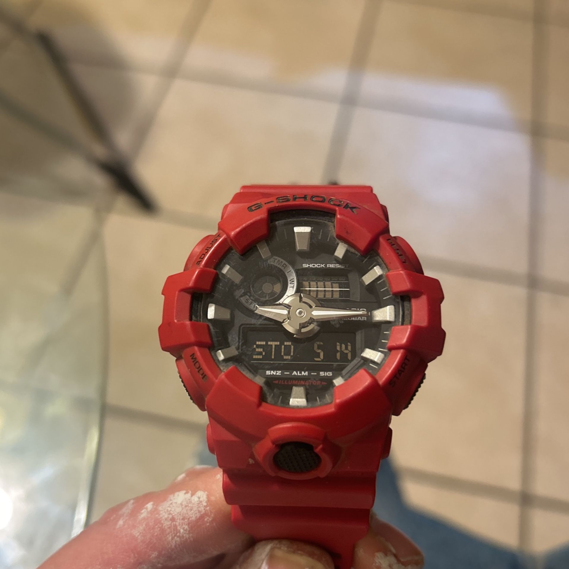Analog Casio G Shock Resist 5522 G Shock Casio 5522 GA700