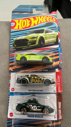 Hot Wheels Koenigsegg Jesko Porsche Rallye Ford Mustang Shelby