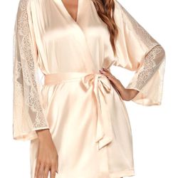 Champagne Color Bridesmaid Robes