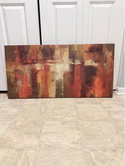 Beautiful 40 by 20 inch wall art. (MUST SELL TODAY)