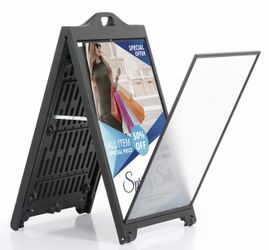 Sign Pro sidewalk sign Display Case