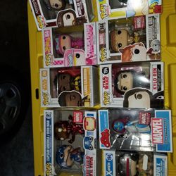 Funko Pop Captain America Iron Man And Others