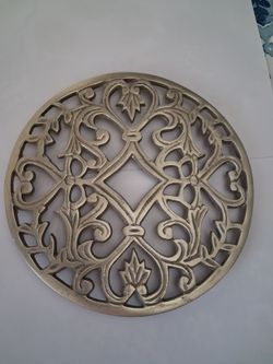 Vintage metal trivet