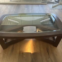 Coffee Table and Matching End Tables.