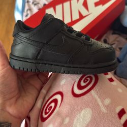 Toddler Nike Dunks Black 