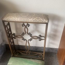 Antique Iron Kneeler