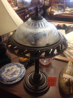 Lead Glass Table Lamp