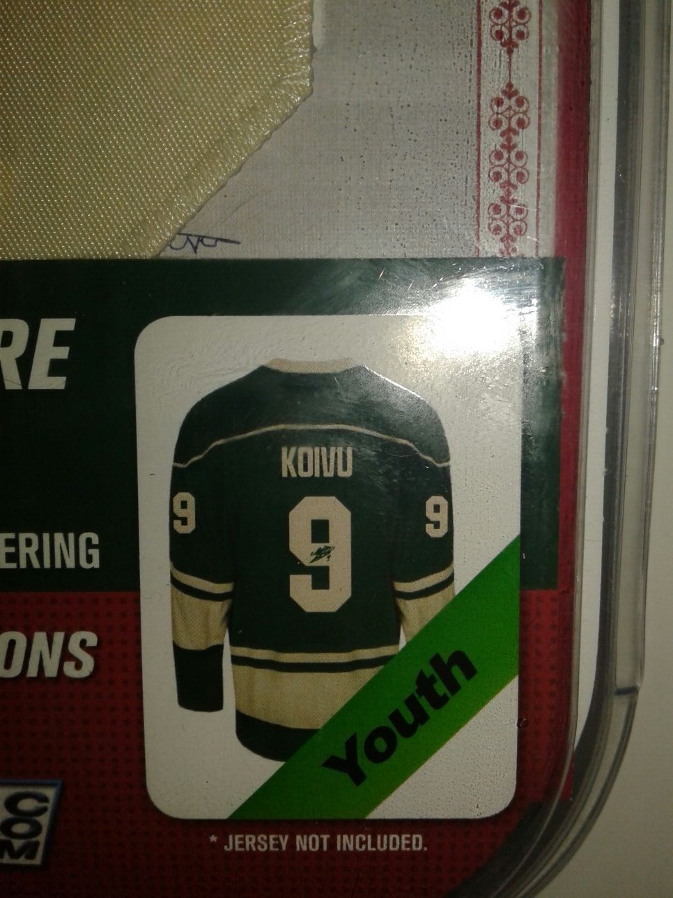 MINNESOTA WILD KOIVU JERSEY PATCHES
