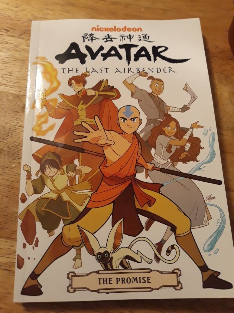 Brand New Nickelodeon AVATAR The Last Airbender The Promise [BOOK]