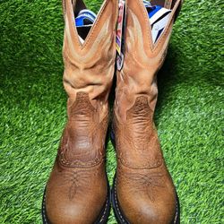 TONY LAMA MEN'S WATERPROOF COMPOSITE TOE WORK BOOT 