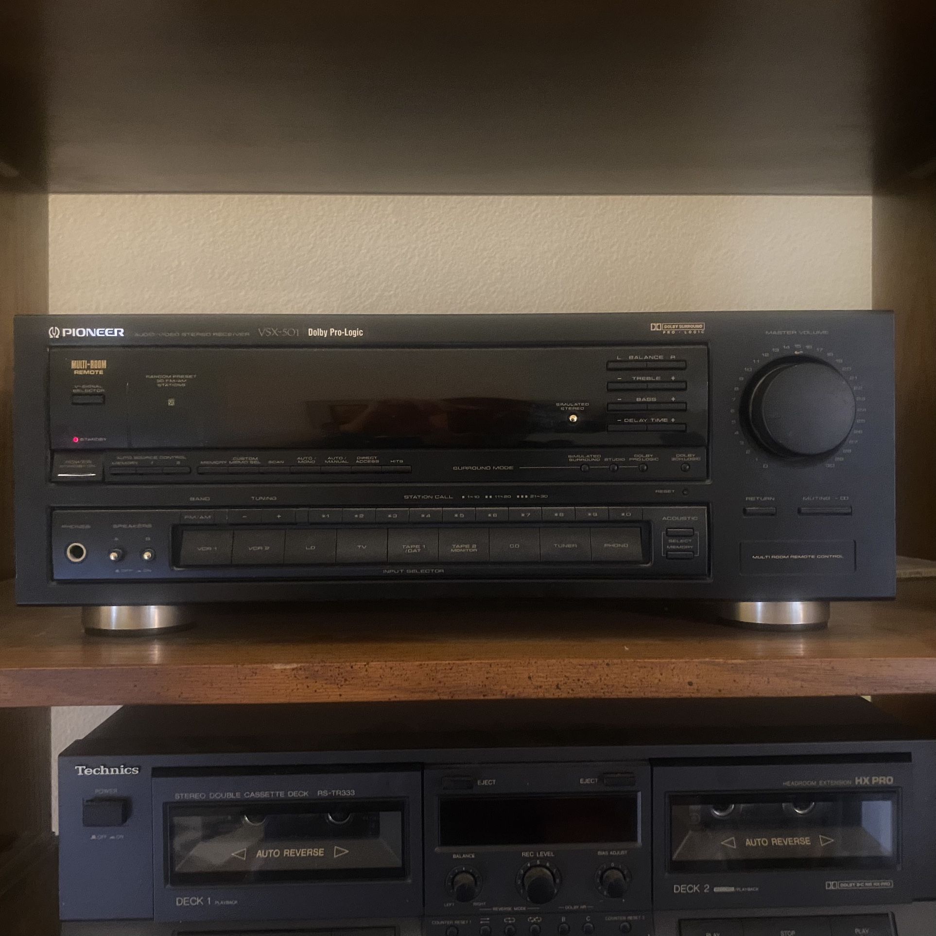 Pioneer VSX-511S Audio/Video Stereo Receiver