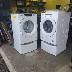 whirlpool washer and dryer