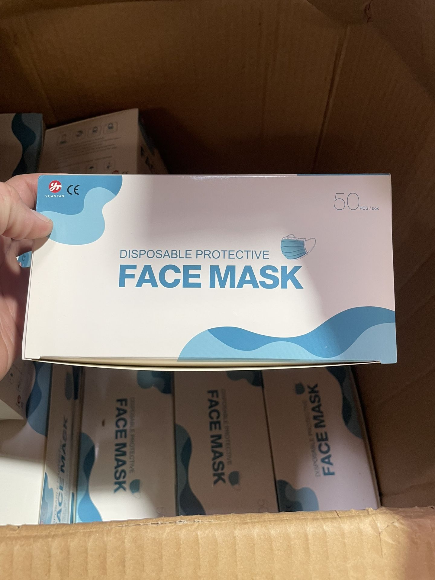 Boxes Of 50 Medical Masks 