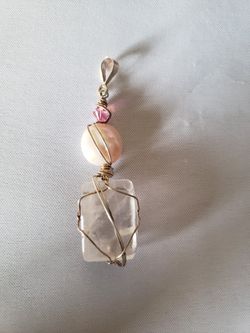 Natural Kunzite Pendant 