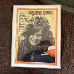 Rolling Stone 1970 Janis Joplin Poster