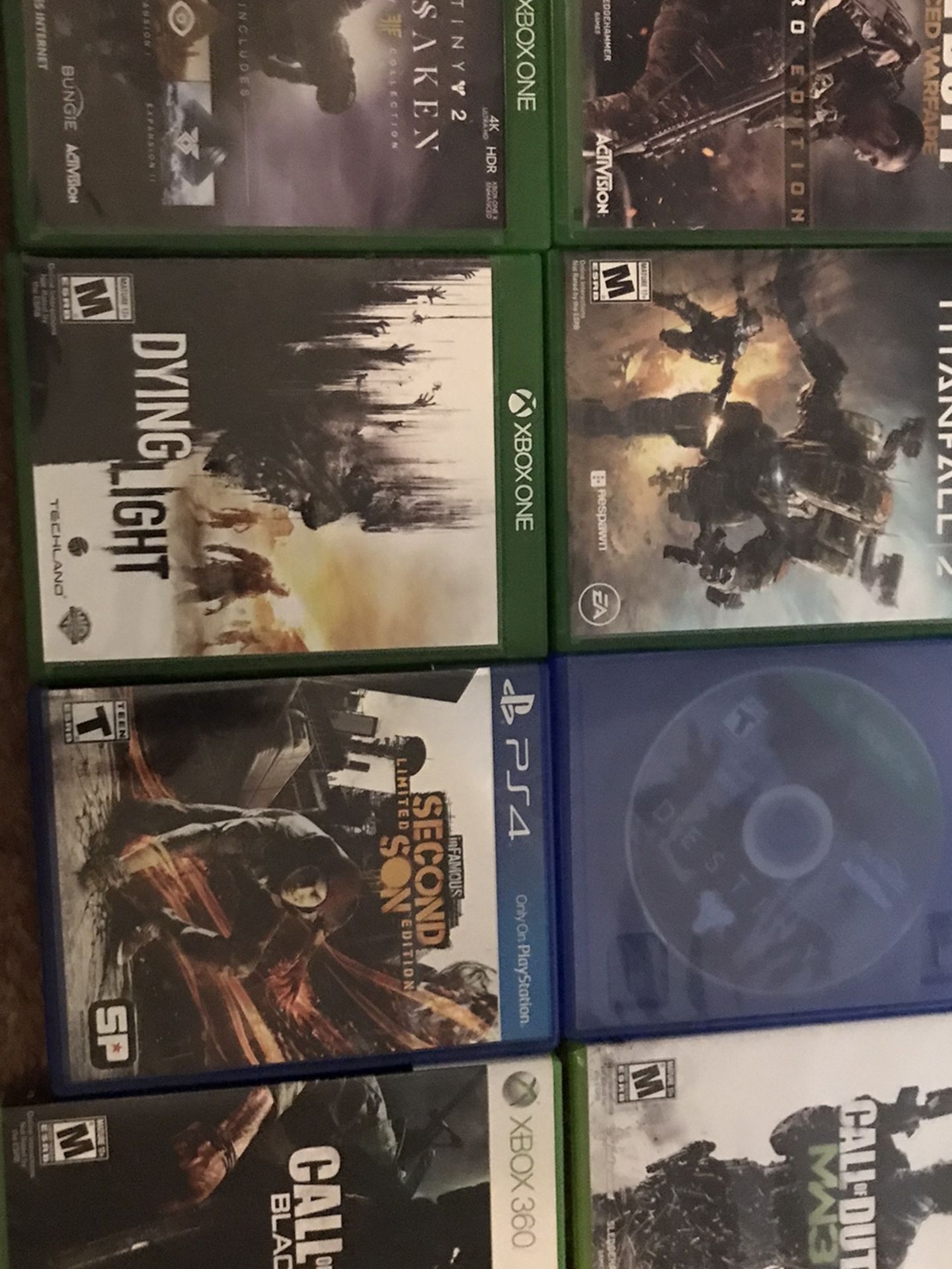 Xbox 1 , PS4 , Xbox 360